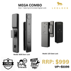 MEGA COMBO - M2B Door Lock  + 12D Gate Lock